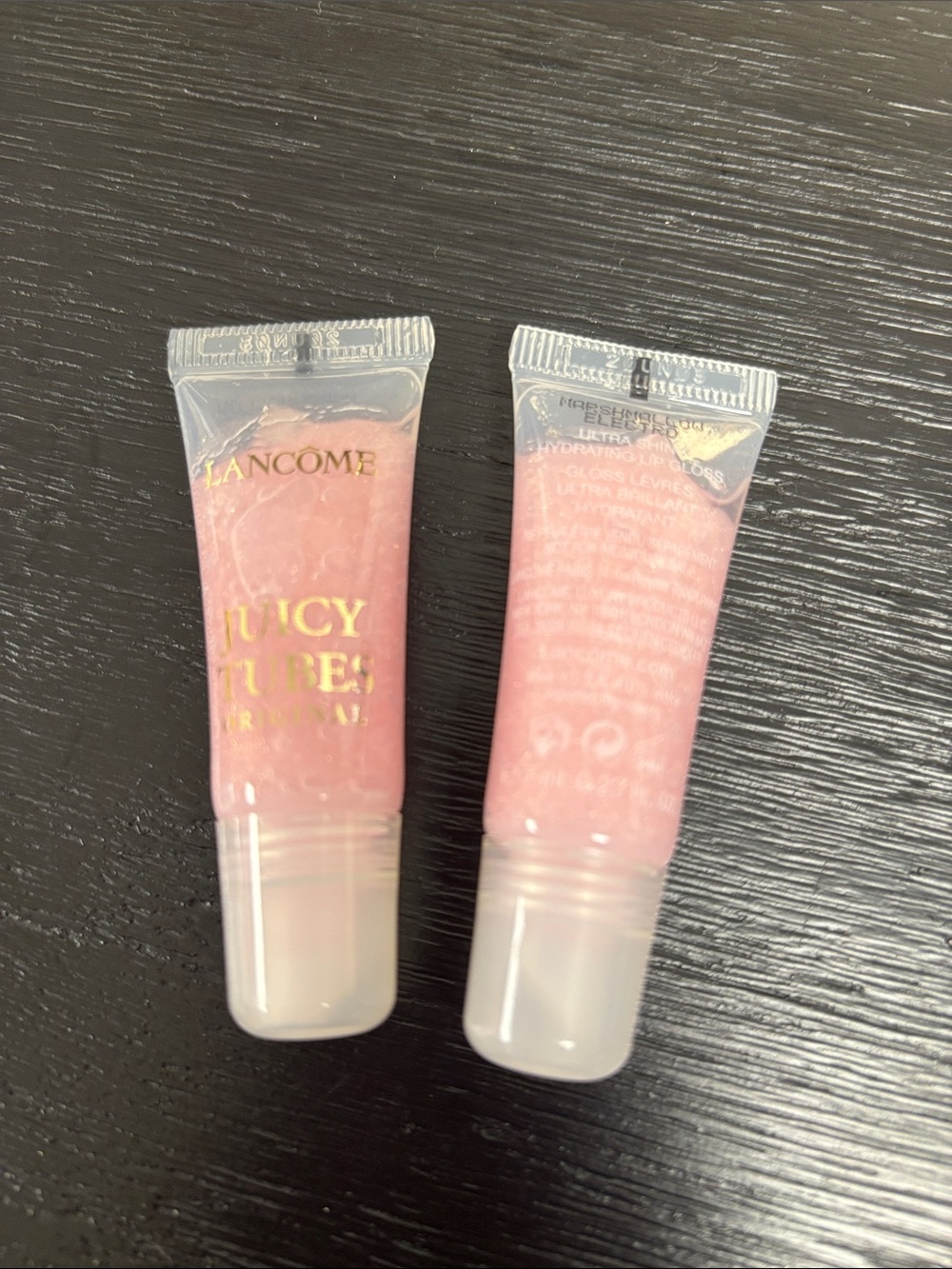 Bundle 2 Lancôme Juicy Tubes Lip Gloss - Sheer Pink marshmallow electro 7ml